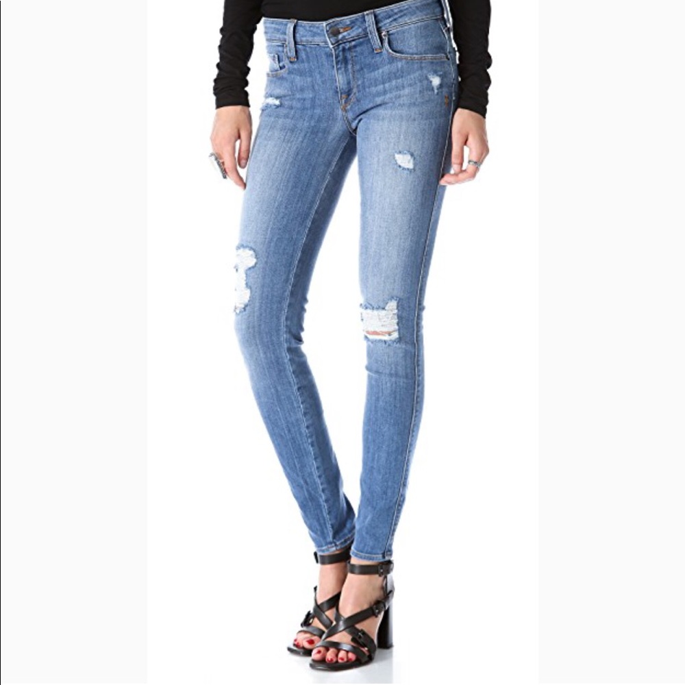 Genetic denim very beautiful light blue